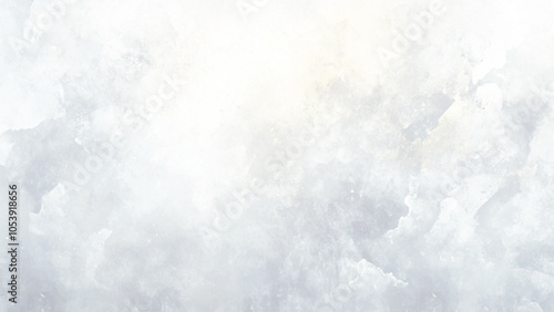White paper background illustration with soft white vintage or antique distressed texture on borders in light pale white or beige color, elegant solid plain white background with faint marbled sponge.