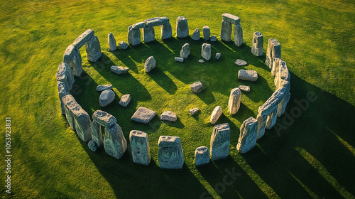 Stonehenge view. photo