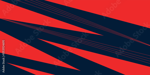 Abstract blue banner design vector, dynamic sporty horizontal background template for media promotion or web banner