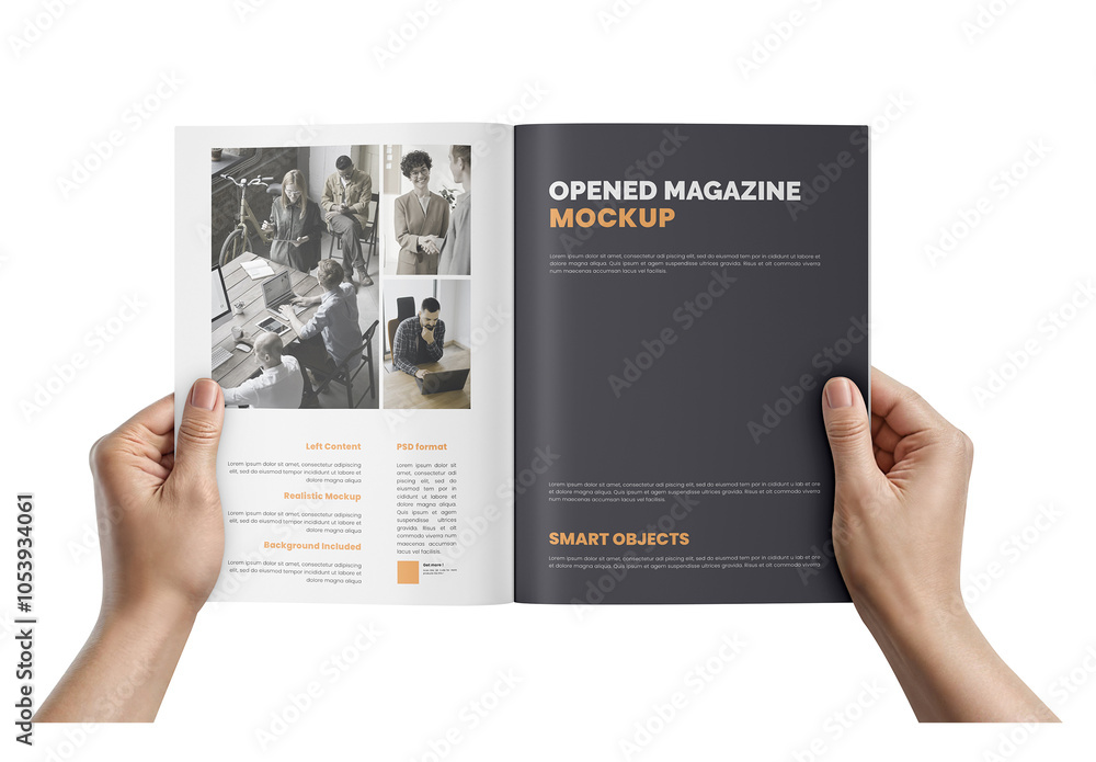 Magazine Mockup Stock Template | Adobe Stock