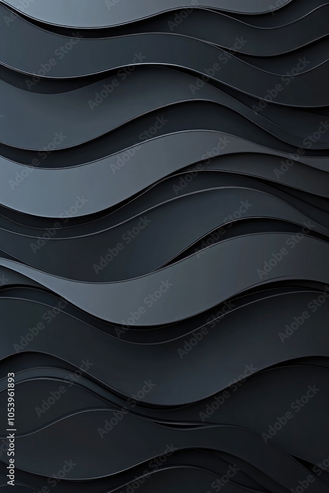 Obraz premium The image is a black and white photo of a wave. The wave is very long and has a very sharp, jagged edge. The photo has a very dramatic and intense mood, as if it is trying to convey the power