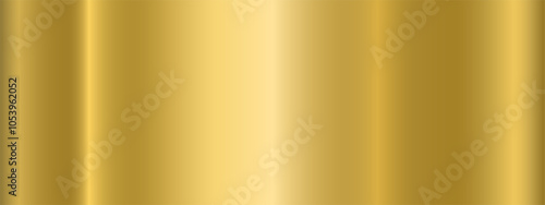Golden metallic gradient. Metallic gradient effects for the design of text and bulletin boards, infographics. Vector illustration.