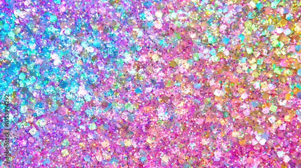 Glittery Rainbow Celebration - Magical Background for Birthday Invites and Girly Patterns Glittery Rainbow Celebration - Magical Background for Birthday Invites and Girly Patterns
