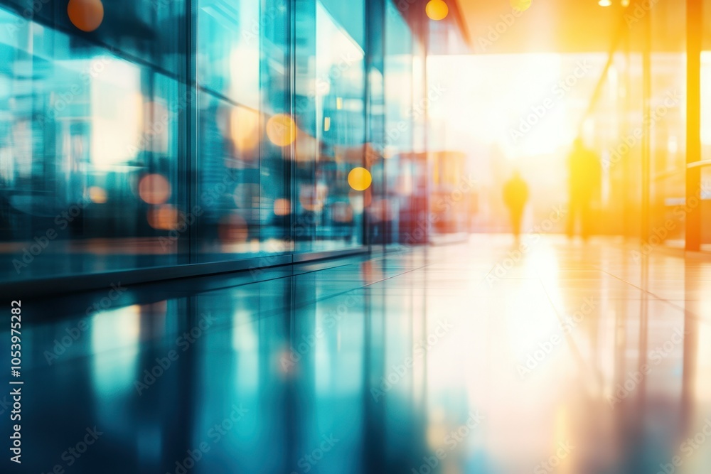 Soft Focus Cityscape in Morning Light Soft Focus Cityscape in Morning Light