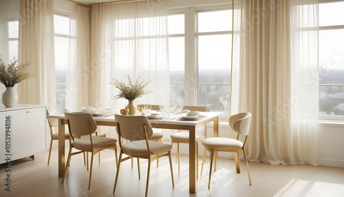 Wallpaper Mural Photo interior modern design room 3d illustration Torontodigital.ca