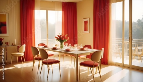 Wallpaper Mural Photo interior modern design room 3d illustration Torontodigital.ca