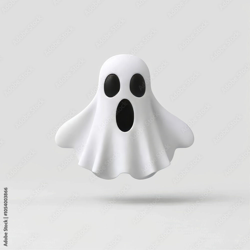 The Halloween ghost is a friendly one on a pastel background. Stock. The Halloween ghost is a friendly one on a pastel background. Stock.