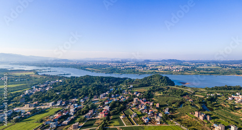 Building Beautiful Villages in China with Natural Ecological Countryside Scenery photo