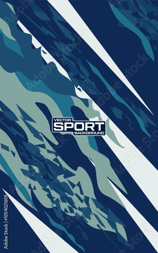 Abstract Car/jersey sticker design vector. Graphic abstract racing/gamer background design for vehicle wrap, jersey, racing car, rally, adventure and livery