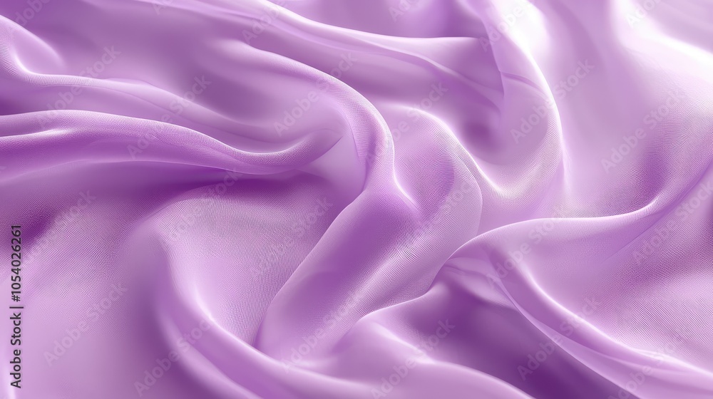 Obraz premium Soft Lavender Fabric Texture Close-Up