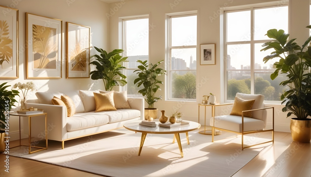 Fototapeta premium Photo interior modern design room