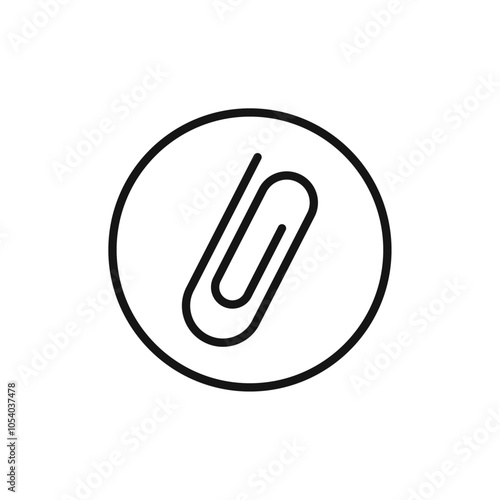 Free Download Clip icon outline collection or set in black and white - GFXLoad