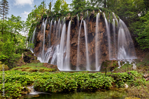 The National Park Plitvica in Croatia  photo