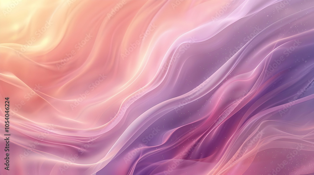 Abstract pink and purple background with flowing lines and subtle sparkles. Abstract pink and purple background with flowing lines and subtle sparkles.