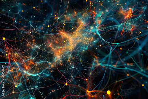 Abstract  Cosmic  Network of Light and Lines