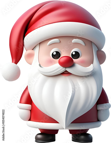 santa claus with a bag
