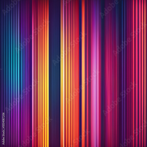 Colorful gradient vertical straight lines pattern, business background for advertising and banner