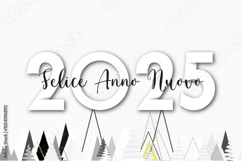 felice anno nuovo - buon anno 2025