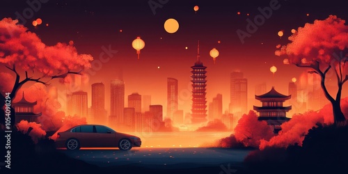 Chinese New Year greeting card illustration. 8K illustration. --ar 2:1 --quality 0.5 --stylize 250 --v 6.1 Job ID: 322a12df-0059-4e37-a8c8-bb19764b9c42 photo