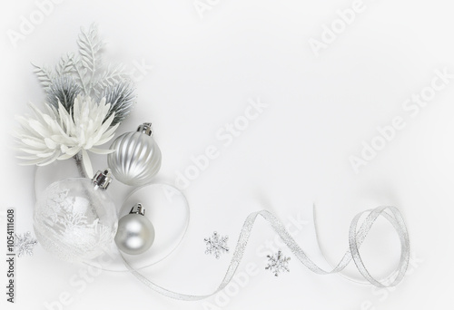 Christmas monochrome compos...