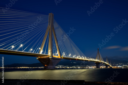 Rio-Andirrio Bridge in Greece