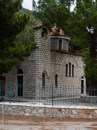 Delphi archaeoloical site in Greece