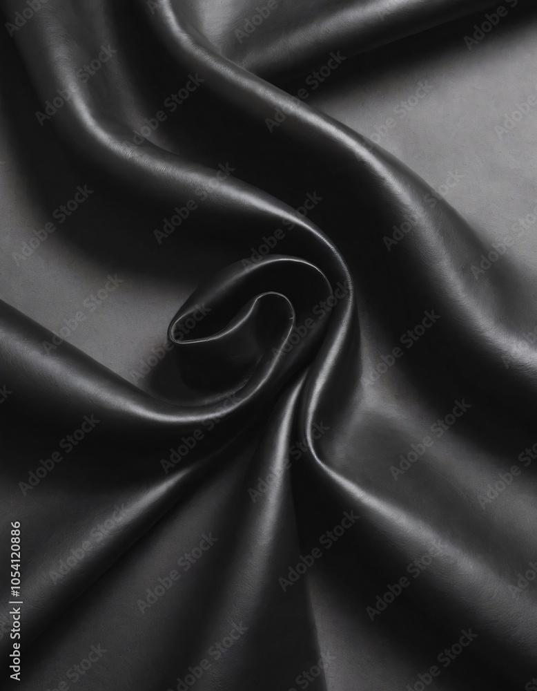 Obraz premium black leather texture