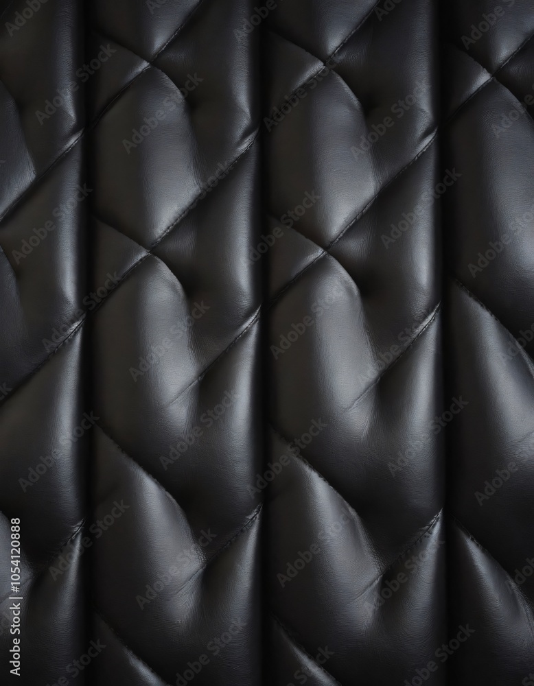 Obraz premium black leather texture