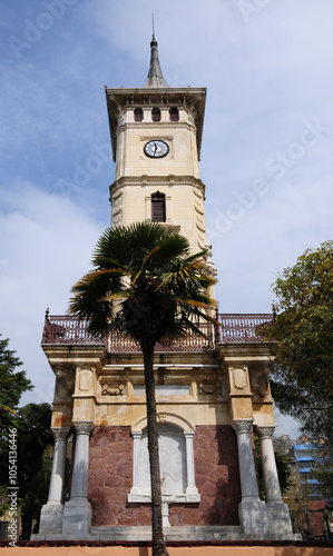 The Clock Tower in Izmit, Turkey was built in 1902. 