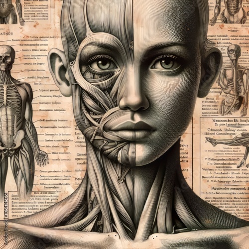 58 Vintage anatomical drawings Detailed hand drawn anatomical il