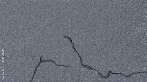 abstract asphalt road texture with cracks and tire tracks, background, surface photo