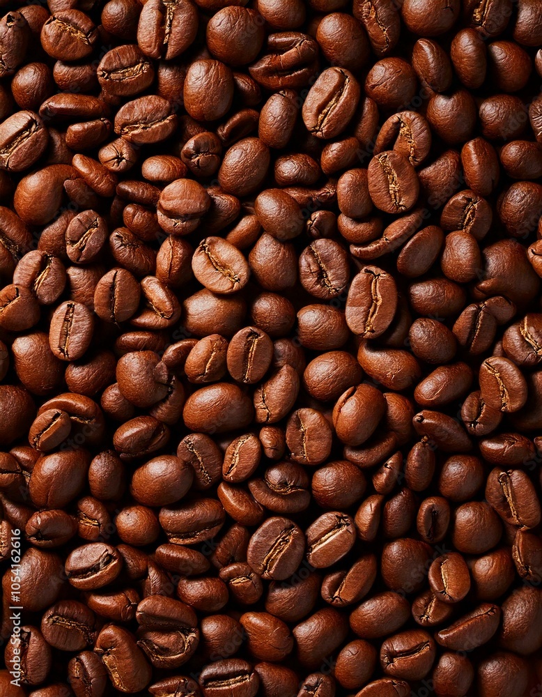 Fototapeta premium Granos de café textura
