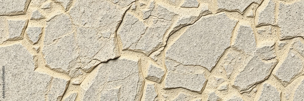 Obraz premium Rough and jagged rock surface with a variety of colors and textures, nature, outdoors