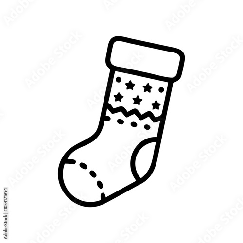 Cozy Winter Sock Icon