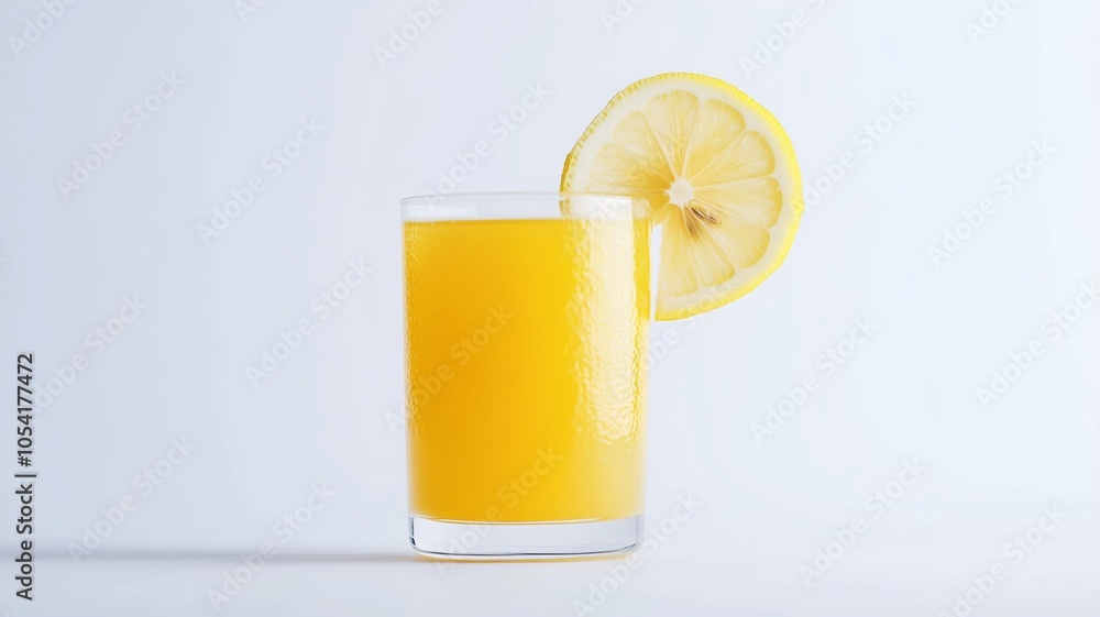 Fototapeta premium fresh lemon juice 