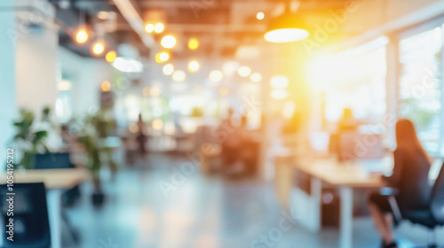 Wallpaper Mural Collaborative work environment in a modern office with people engaged in discussion and creativity Torontodigital.ca