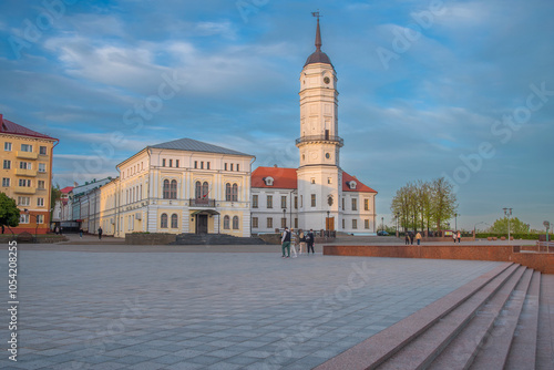 historical center of the city of Mogilev. Belarus photo