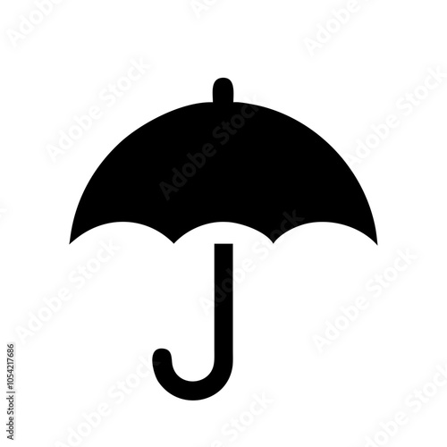 Stylish Umbrella Icon