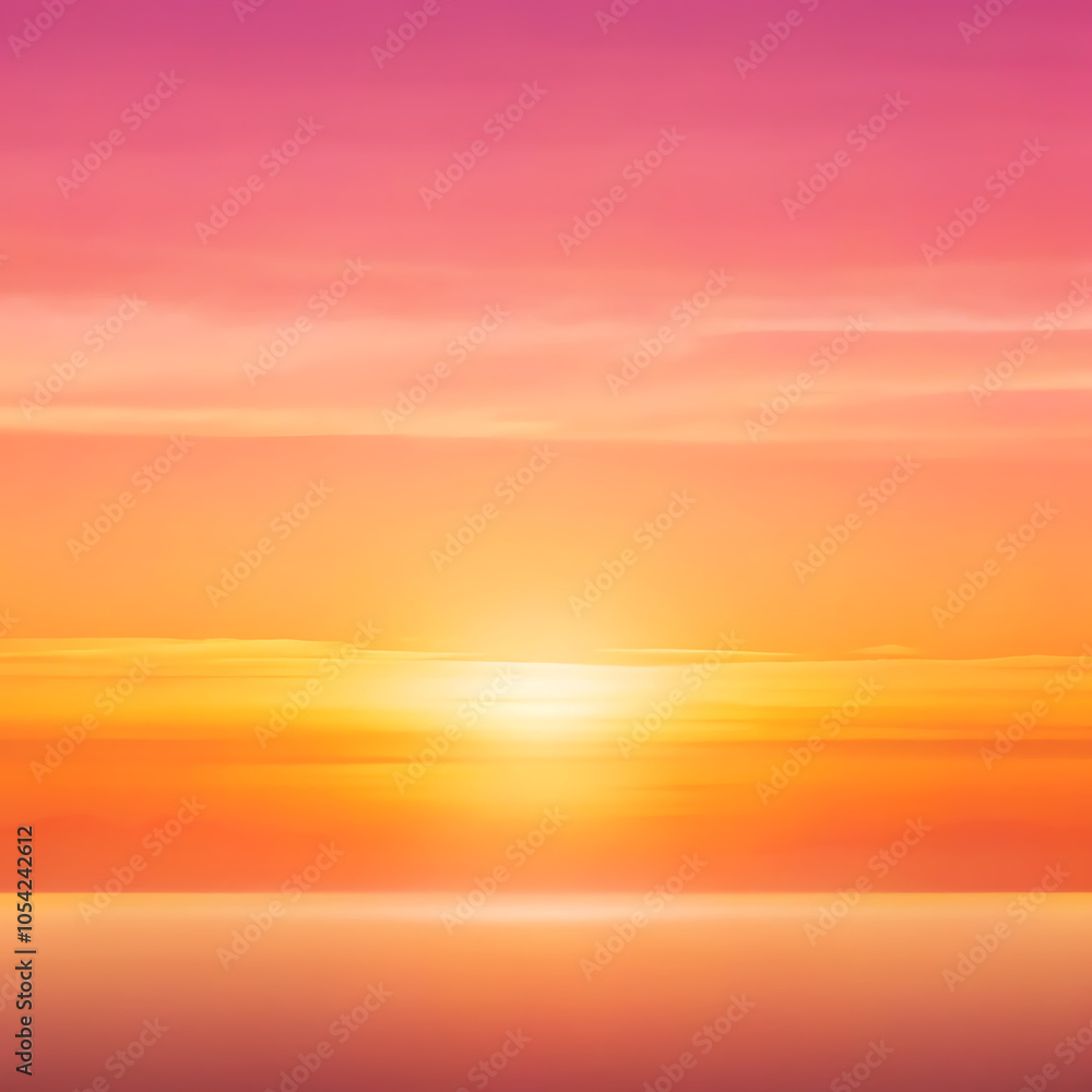 Obraz premium A Soft, Dreamy Blend of Warm Pastels