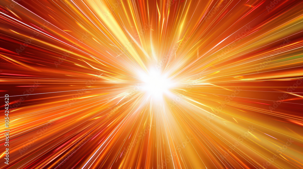 Obraz premium abstract light burst