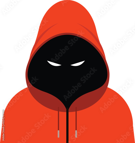cyber security, digital hacker. Cyber security concept. A man wearing a hoodie with a hidden face. Cyber attack and data hack. Fraud man.