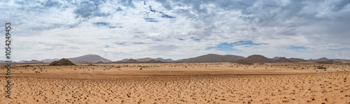 Paisagem montanhosa no deserto do Namibe photo