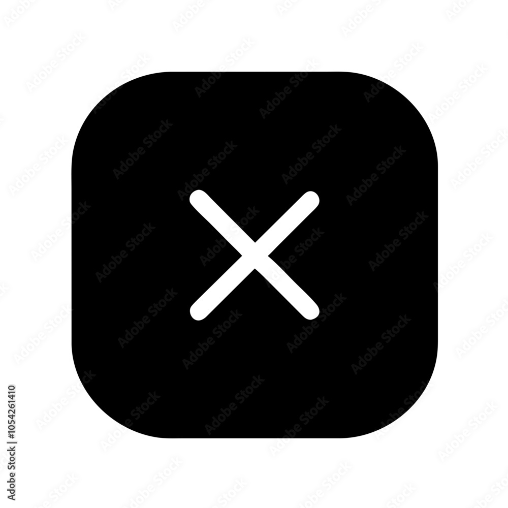 Obraz premium Close Button Icon
