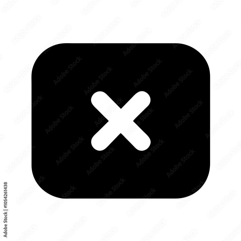 Obraz premium Close Button Icon