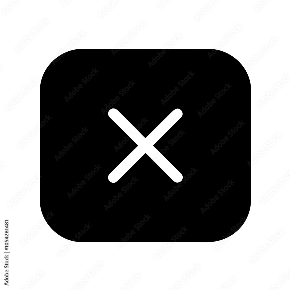 Obraz premium Close Button Icon