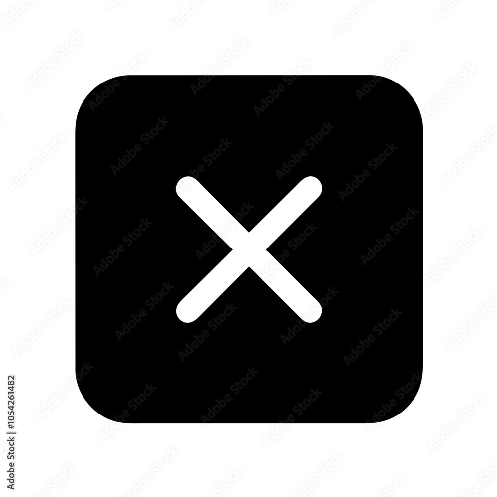 Obraz premium Close Button Icon