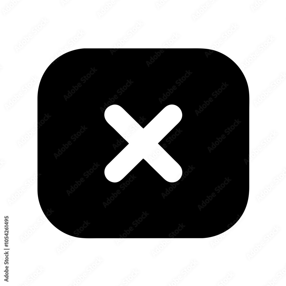 Obraz premium Close Button Icon