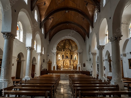 Maria Auxiliadora Church in Sucre, Bolivia. photo