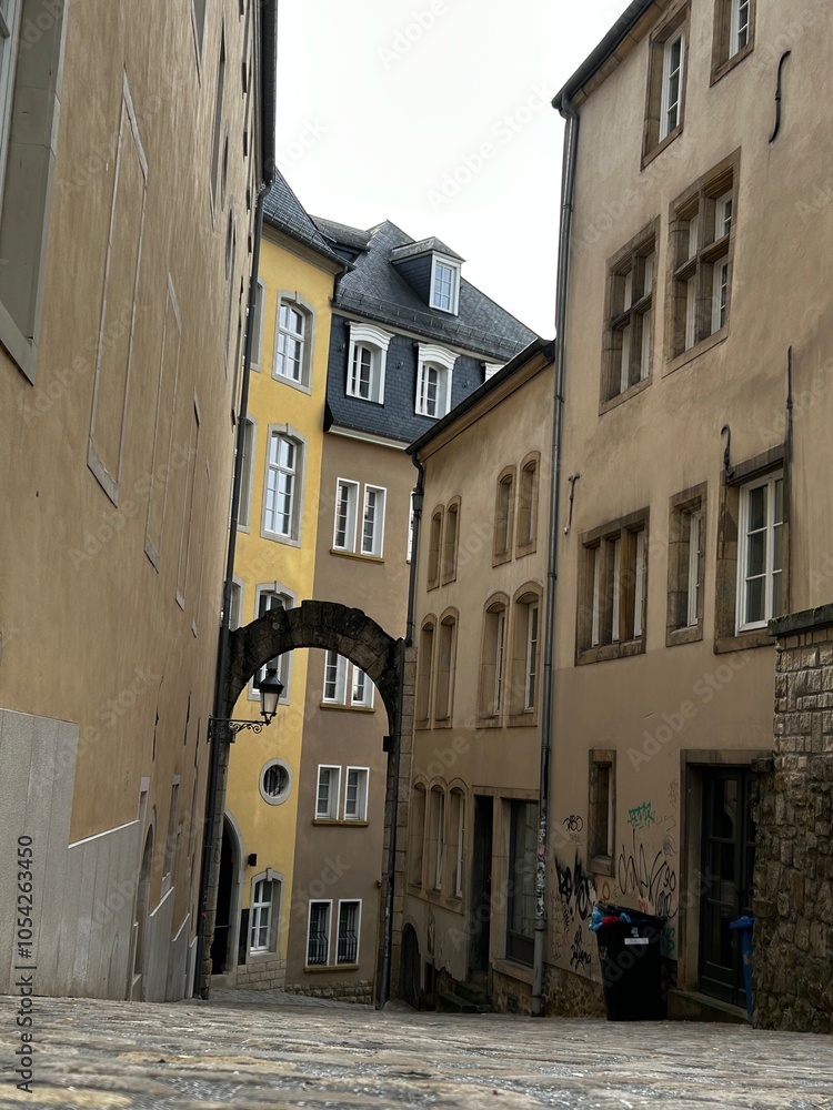 Fototapeta premium street in the town