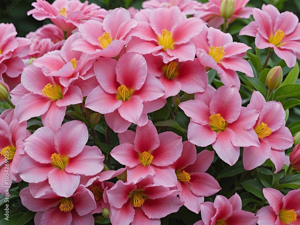 Vibrant Flower Blossoms in Sunshine Vibrant Flower Blossoms in Sunshine